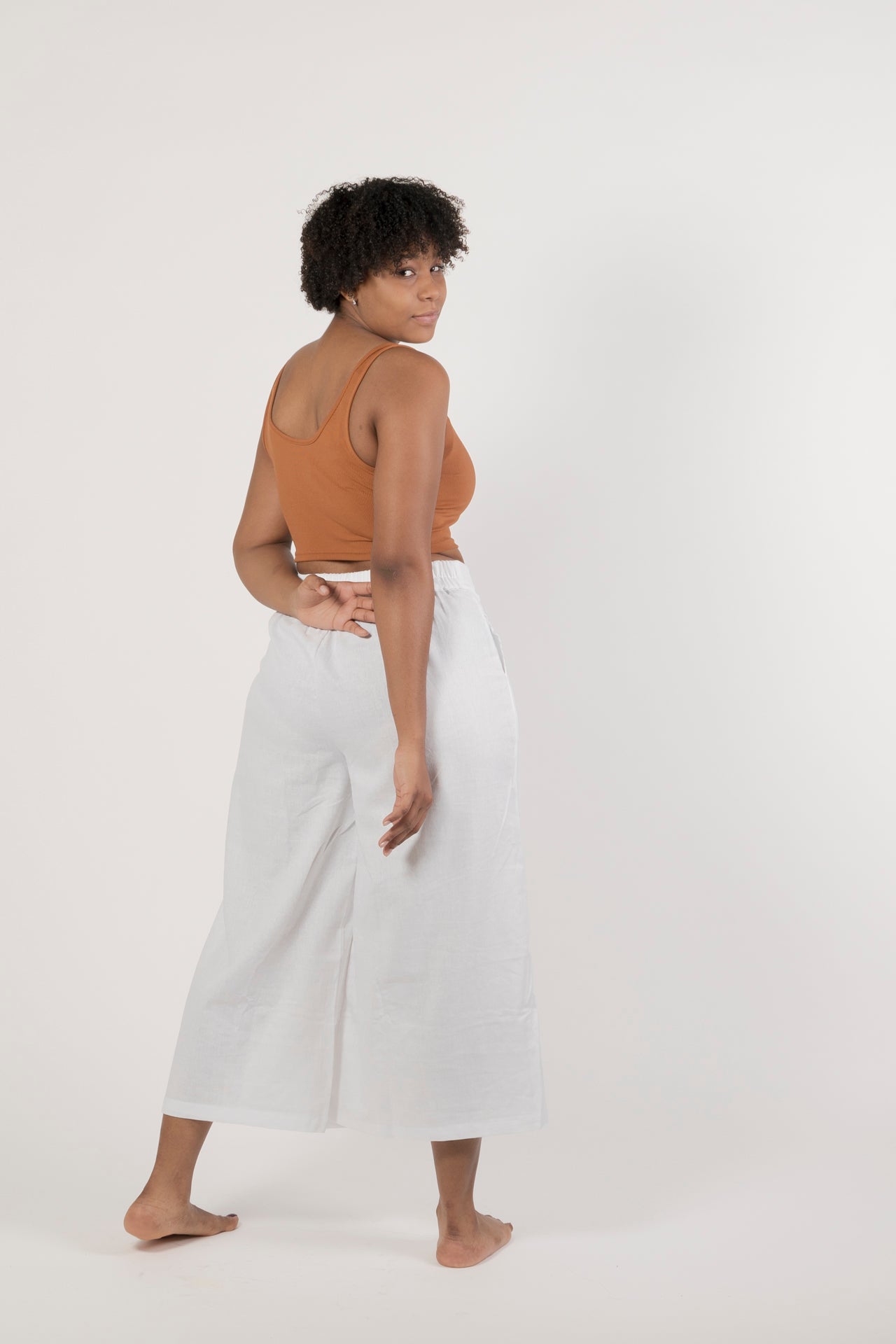 Amalfi Linen Cotton Trousers Pants